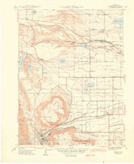 Golden Colorado Historical topographic map, 1:31680 scale, 7.5 X 7.5 Minute, Year 1944