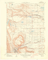 Golden Colorado Historical topographic map, 1:31680 scale, 7.5 X 7.5 Minute, Year 1944