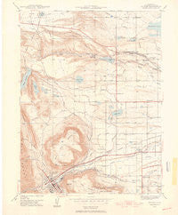 Golden Colorado Historical topographic map, 1:24000 scale, 7.5 X 7.5 Minute, Year 1939