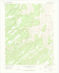 Good Point Colorado Historical topographic map, 1:24000 scale, 7.5 X 7.5 Minute, Year 1969