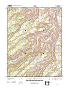 Good Point Colorado Historical topographic map, 1:24000 scale, 7.5 X 7.5 Minute, Year 2013