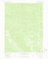 Gore Mountain Colorado Historical topographic map, 1:24000 scale, 7.5 X 7.5 Minute, Year 1980