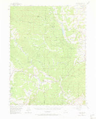 Gore Pass Colorado Historical topographic map, 1:62500 scale, 15 X 15 Minute, Year 1956