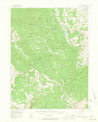 Gore Pass Colorado Historical topographic map, 1:62500 scale, 15 X 15 Minute, Year 1956