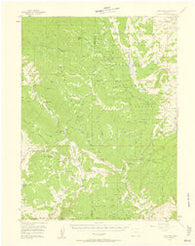Gore Pass Colorado Historical topographic map, 1:62500 scale, 15 X 15 Minute, Year 1956