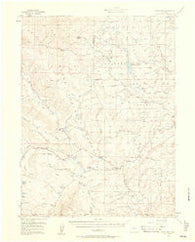 Gore Pass Colorado Historical topographic map, 1:62500 scale, 15 X 15 Minute, Year 1956