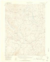 Gore Pass Colorado Historical topographic map, 1:62500 scale, 15 X 15 Minute, Year 1956