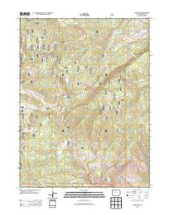 Gore Pass Colorado Historical topographic map, 1:24000 scale, 7.5 X 7.5 Minute, Year 2013
