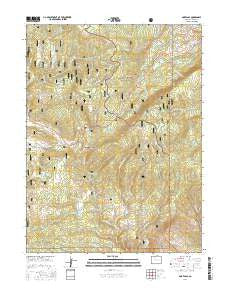 Gore Pass Colorado Current topographic map, 1:24000 scale, 7.5 X 7.5 Minute, Year 2016