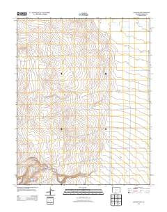 Goshawk Dam Colorado Historical topographic map, 1:24000 scale, 7.5 X 7.5 Minute, Year 2013