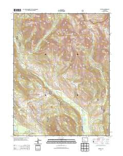 Gothic Colorado Historical topographic map, 1:24000 scale, 7.5 X 7.5 Minute, Year 2013