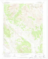 Gothic Colorado Historical topographic map, 1:24000 scale, 7.5 X 7.5 Minute, Year 1961