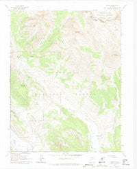 Gothic Colorado Historical topographic map, 1:24000 scale, 7.5 X 7.5 Minute, Year 1961