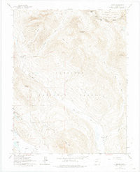 Gothic Colorado Historical topographic map, 1:24000 scale, 7.5 X 7.5 Minute, Year 1961