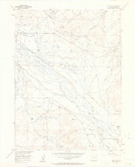 Gould NW Colorado Historical topographic map, 1:24000 scale, 7.5 X 7.5 Minute, Year 1955