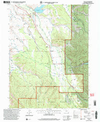 Gould Colorado Historical topographic map, 1:24000 scale, 7.5 X 7.5 Minute, Year 2000