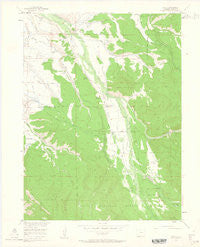 Gould Colorado Historical topographic map, 1:24000 scale, 7.5 X 7.5 Minute, Year 1955