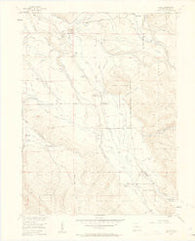 Gould Colorado Historical topographic map, 1:24000 scale, 7.5 X 7.5 Minute, Year 1955