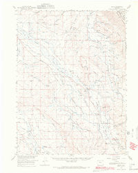 Gould Colorado Historical topographic map, 1:62500 scale, 15 X 15 Minute, Year 1956