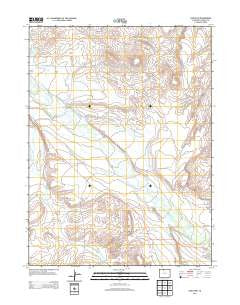 Gould NW Colorado Historical topographic map, 1:24000 scale, 7.5 X 7.5 Minute, Year 2013