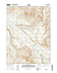 Gould NW Colorado Current topographic map, 1:24000 scale, 7.5 X 7.5 Minute, Year 2016