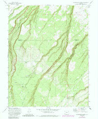 Government Springs Colorado Historical topographic map, 1:24000 scale, 7.5 X 7.5 Minute, Year 1973