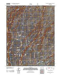 Government Springs Colorado Historical topographic map, 1:24000 scale, 7.5 X 7.5 Minute, Year 2011