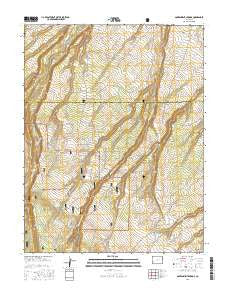 Government Springs Colorado Current topographic map, 1:24000 scale, 7.5 X 7.5 Minute, Year 2016