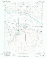 Granada Colorado Historical topographic map, 1:24000 scale, 7.5 X 7.5 Minute, Year 1953