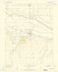 Granada Colorado Historical topographic map, 1:24000 scale, 7.5 X 7.5 Minute, Year 1953