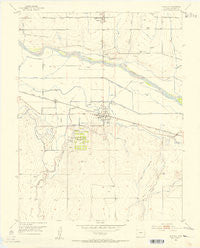 Granada Colorado Historical topographic map, 1:24000 scale, 7.5 X 7.5 Minute, Year 1953