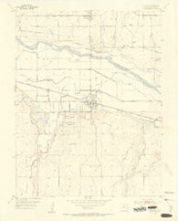 Granada Colorado Historical topographic map, 1:24000 scale, 7.5 X 7.5 Minute, Year 1953