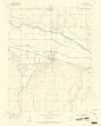 Granada Colorado Historical topographic map, 1:24000 scale, 7.5 X 7.5 Minute, Year 1953