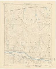 Granada Colorado Historical topographic map, 1:125000 scale, 30 X 30 Minute, Year 1894