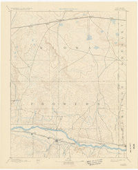 Granada Colorado Historical topographic map, 1:125000 scale, 30 X 30 Minute, Year 1894