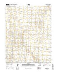 Granada NE Colorado Current topographic map, 1:24000 scale, 7.5 X 7.5 Minute, Year 2016