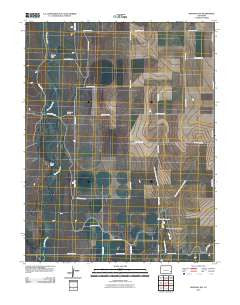Granada NW Colorado Historical topographic map, 1:24000 scale, 7.5 X 7.5 Minute, Year 2010