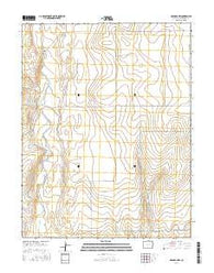 Granada NW Colorado Current topographic map, 1:24000 scale, 7.5 X 7.5 Minute, Year 2016