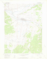 Granby Colorado Historical topographic map, 1:24000 scale, 7.5 X 7.5 Minute, Year 1957