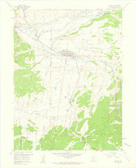 Granby Colorado Historical topographic map, 1:24000 scale, 7.5 X 7.5 Minute, Year 1957