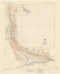 Grand Hogback Colorado Historical topographic map, 1:125000 scale, 30 X 30 Minute, Year 1910