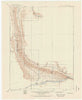 Grand Hogback Colorado Historical topographic map, 1:125000 scale, 30 X 30 Minute, Year 1910