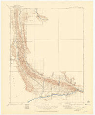 Grand Hogback Colorado Historical topographic map, 1:125000 scale, 30 X 30 Minute, Year 1906