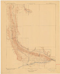 Grand Hogback Colorado Historical topographic map, 1:125000 scale, 30 X 30 Minute, Year 1910