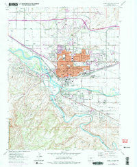Grand Junction Colorado Historical topographic map, 1:24000 scale, 7.5 X 7.5 Minute, Year 1962