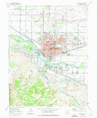 Grand Junction Colorado Historical topographic map, 1:24000 scale, 7.5 X 7.5 Minute, Year 1962