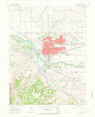 Grand Junction Colorado Historical topographic map, 1:24000 scale, 7.5 X 7.5 Minute, Year 1962