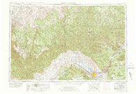 Grand Junction Colorado Historical topographic map, 1:250000 scale, 1 X 2 Degree, Year 1956