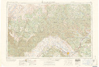 Grand Junction Colorado Historical topographic map, 1:250000 scale, 1 X 2 Degree, Year 1964