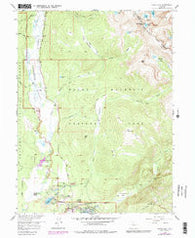 Grand Lake Colorado Historical topographic map, 1:24000 scale, 7.5 X 7.5 Minute, Year 1958